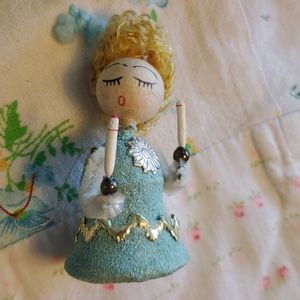 Vintage Angel 😇Ornament Marked Japan